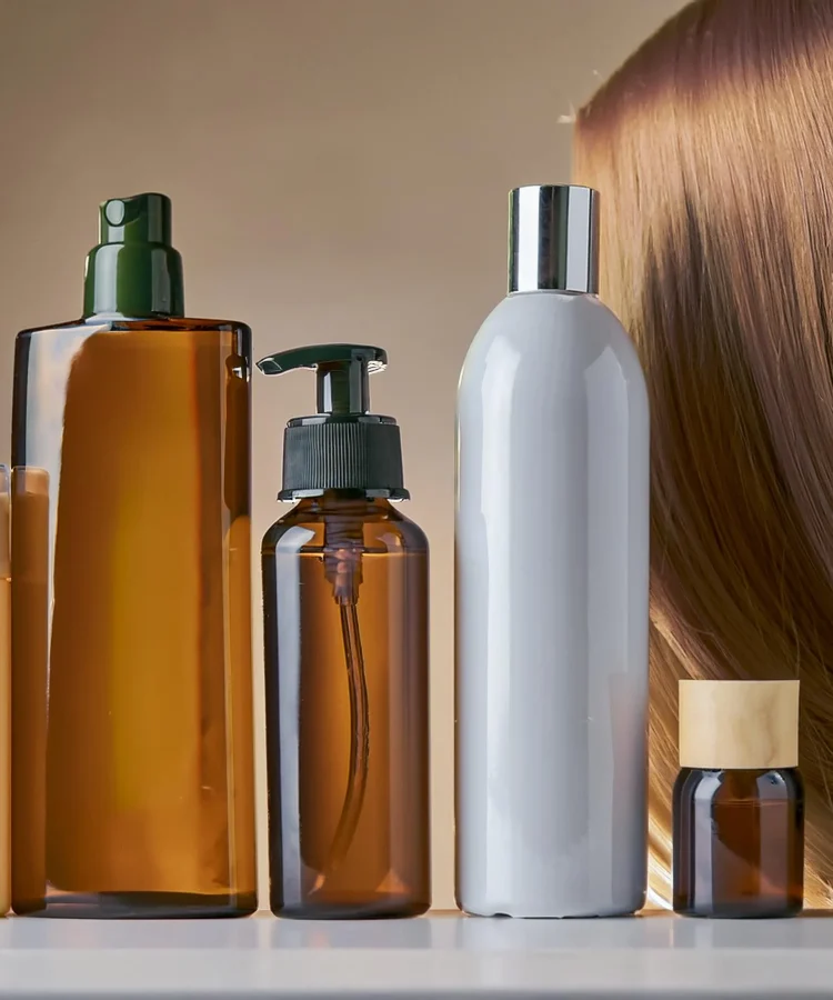 a collection of hair care products displayed in a sleek salon inspired setting 15 02 2025 at 23 21 09